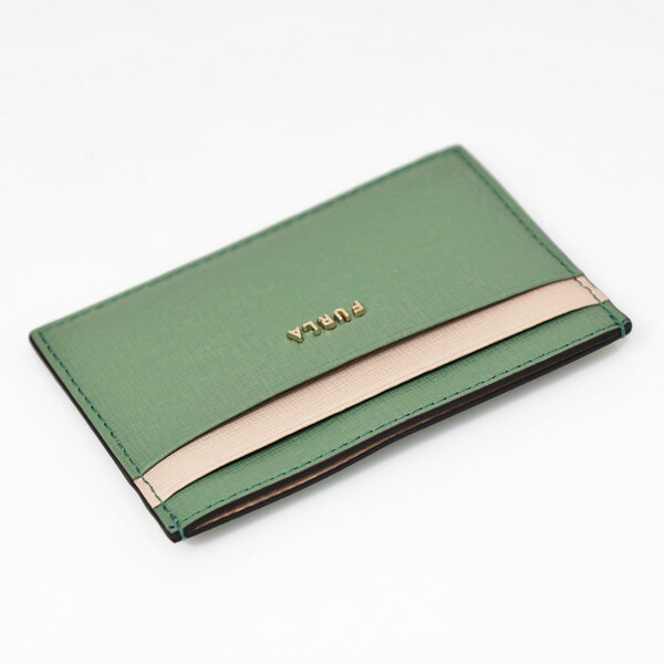 定番から日本未入荷 フルラ FURLA BABYLON S レザー カードケース グリーン×ベージュ系 レディース PCZ2UNO B30000  1007_1083S www.tsujide.co.jp