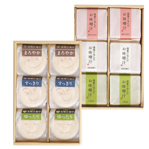 ＜仏事　弔事＞美噌汁最中、湯葉で包んだお味噌汁　12食箱 【楽ギフ_包装】【楽ギフ_のし宛書】