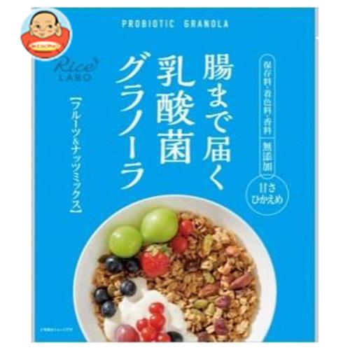 [ポイント5倍！5/27(火)1時59分まで全品対象エントリー&購入]幸福米穀 腸まで届く乳酸菌グラノーラ 250g×15袋入｜ 送料無料 一般食品 健康食品 シリアル 袋 甘さひかえめ