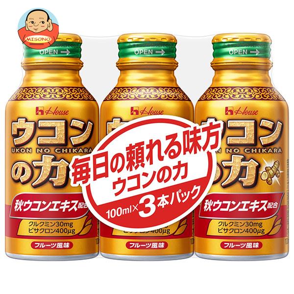 [ポイント5倍！4/10(金)1時59分まで全品対象エントリー&購入]ハウスウェルネス ウコンの力 ウコンエキスドリンク 100mlボトル缶×30(3P×10)本入×(2ケース)｜ 送料無料 秋ウコン 栄養 ビタミン 6,826円