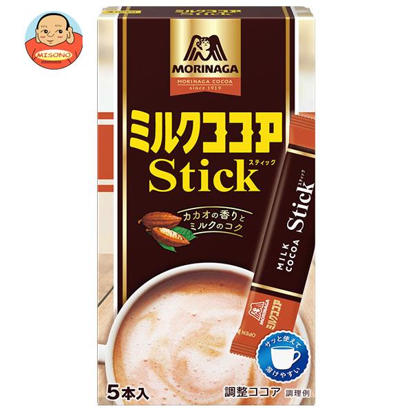 森永製菓 ミルクココアスティック 60g(12g×5本)×48箱入×(2ケース)| 送料無料 ココア 飲料 スティックタイプ