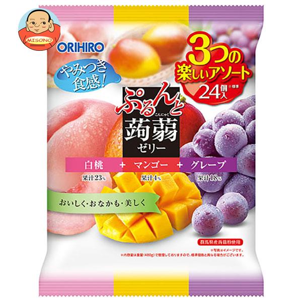 ORIHIRO - ２０袋セット国内製造 ぷるんと蒟蒻ゼリーパウチ マスカット＋オレンジオリヒロ Amazon.co.jp: オリヒロプランデュ ぷるんと蒟蒻ゼリーパウチ