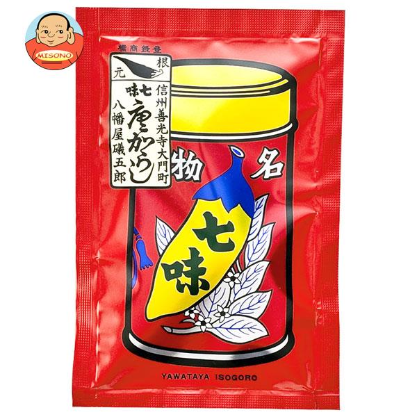 [ポイント5倍！4/10(金)1時59分まで全品対象エントリー&購入]八幡屋礒五郎 七味唐からし袋 18g×10袋入×(2ケース)｜ 送料無料 七味 とうがらし 調味料