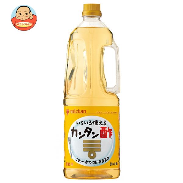[ポイント5倍！4/17(金)9時59分まで全品対象エントリー&購入]ミツカン カンタン酢 1.8Lペットボトル×6本入｜ 送料無料 MIZKAN ミツカン 酢 調味液 業務用