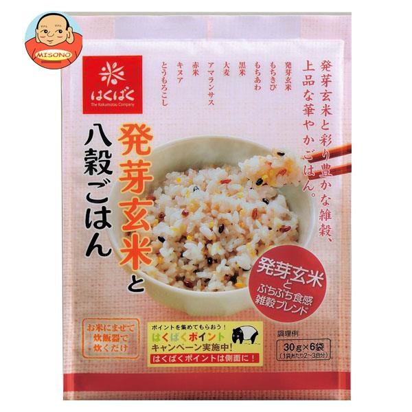 はくばく 大戸屋 もちもち五穀ごはん 180g(30g×6)×6袋入｜ 送料無料 一般食品 炊飯用 穀類 食物繊維 飲料 食品専門店  味園サポート