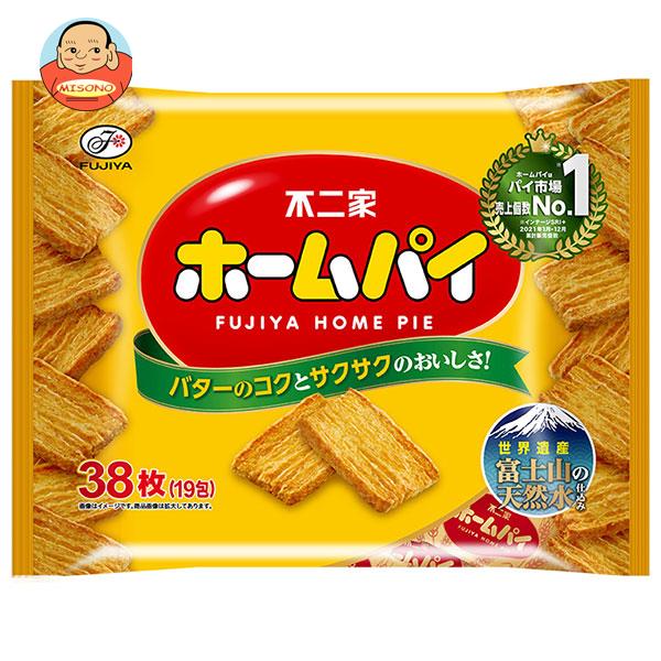 楽天市場】不二家 ホームパイ 38枚(19包)×16袋入｜ 送料無料 お菓子