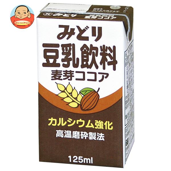 楽天市場】九州乳業 みどり 調製豆乳 125ml紙パック×12本入
