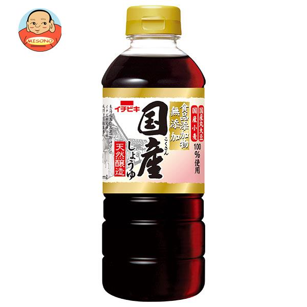4901011108975 イチビキ 小麦を使わない丸大豆醤油 500ml x8 1箱