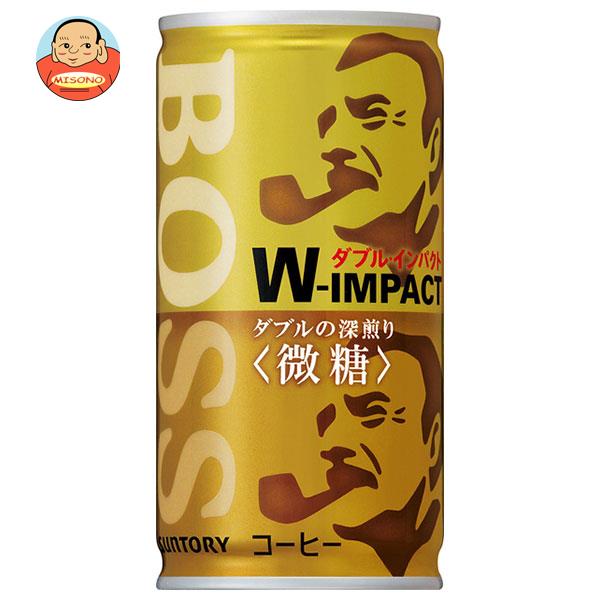 楽天市場】サントリー BOSS(ボス) 贅沢微糖 185g缶×30本入