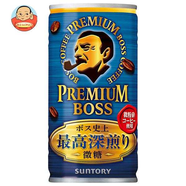 楽天市場】サントリー PREMIUM BOSS(プレミアムボス) 微糖 185g缶×30本