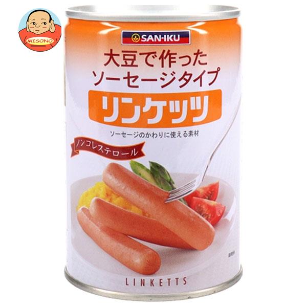 [ポイント5倍！7/26(日)1時59分まで全品対象エントリー&購入]三育フーズ リンケッツ大 400g&times;24個入&times;(2ケース)｜ 送料無料 一般食品 大豆 惣菜 ウインナー ソーセージ｜飲料 食品専門店 味園サポート