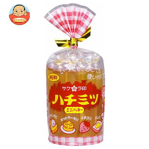加藤美蜂園 サクラ印 純粋ハチミツ(ミニハネー) 15g×10本×12袋入×(2ケース)｜ 送料無料 嗜好品 シロップ はちみつ 蜂蜜
