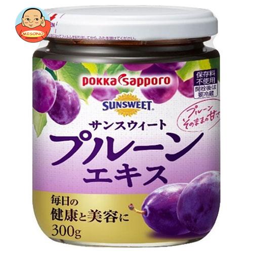 [ポイント5倍！5/27(火)1時59分まで全品対象エントリー&購入]ポッカサッポロ サンスウィート プルーンエキス 300g瓶×3個入×(2ケース)｜ 送料無料 一般食品 瓶 プルーン