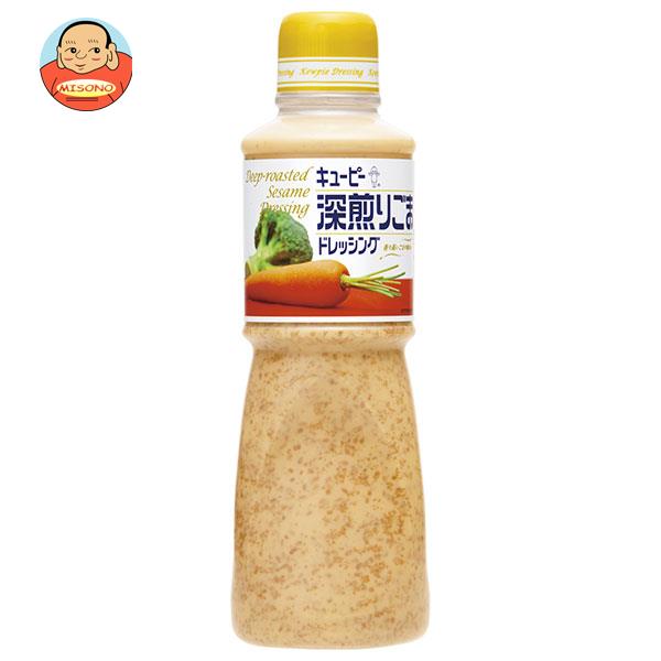 [ポイント5倍！4/10(金)1時59分まで全品対象エントリー&購入]キューピー 深煎りごまドレッシング 600ml×12本入×(2ケース)｜ 送料無料 調味料 食品 ドレッシング PET