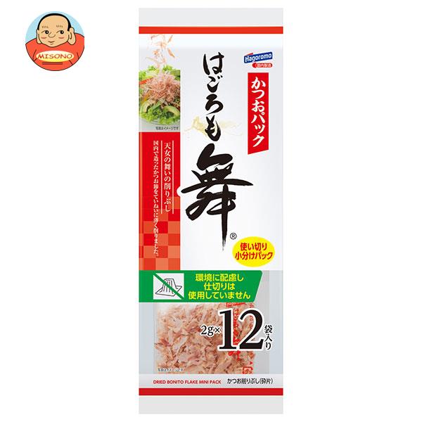 [ポイント5倍！4/17(金)9時59分まで全品対象エントリー&購入]はごろもフーズ かつおパック はごろも舞 24g(2g×12袋)×20個入×(2ケース)｜ 送料無料 かつお削りぶし かつお節 薄削り