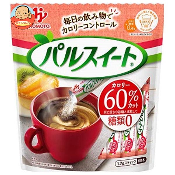 [ポイント5倍！4/10(金)1時59分まで全品対象エントリー&購入]味の素 パルスイート スティック 72g(1.2g×60本)×10袋入｜ 送料無料 低カロリー