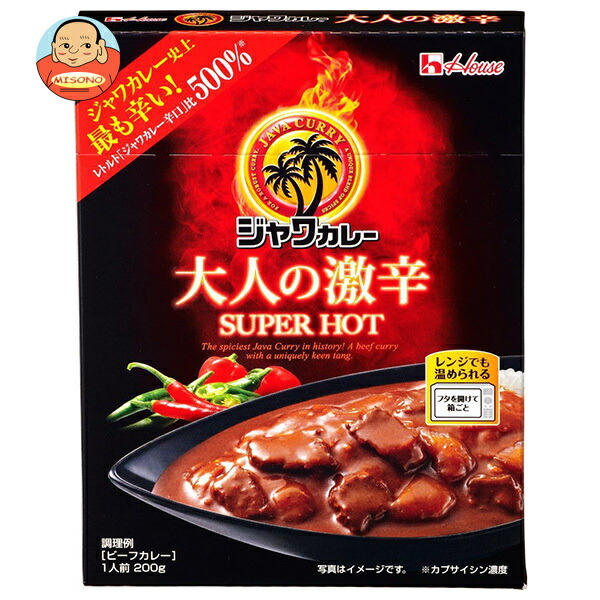 楽天市場】ハチ食品 本家 赤から辛味の極み10番カレー 200g×20個