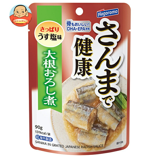 はごろもフーズ さんまで健康 大根おろし煮 90gパウチ×12個入×(2ケース)｜ 送料無料 サンマ 和食 惣菜 さんま 大根 だいこん 煮つけ
