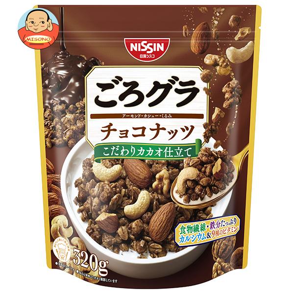 【楽天市場】日清シスコ ごろグラ 贅沢果実 320g×6袋入｜ 送料無料 グラノーラ シリアル フルーツ 朝食 : 飲料 食品専門店 味園サポート