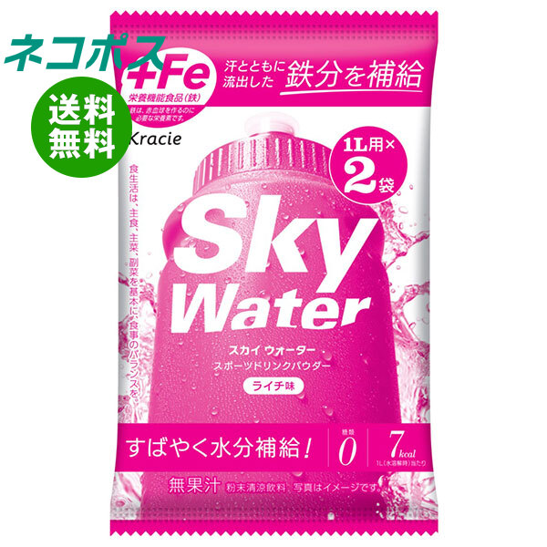 楽天市場】クラシエフーズ スカイウォーター グレープ味 1L用 (14.5g×2