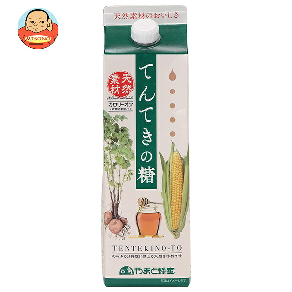 やまと蜂蜜 てんてきの糖 1200g紙パック×12本入×(2ケース)｜ 送料無料 一般食品 調味料 天然甘味料 紙パック はちみつ