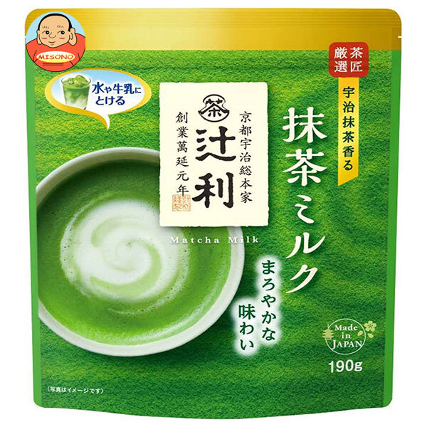 楽天市場】片岡物産 辻利 抹茶ミルク お濃い茶仕立て 150g×12袋