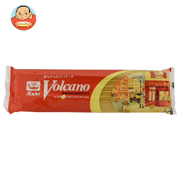 日本製麻 ボルカノ パスタファミリー 1.7mm 300g×40袋入×(2ケース)｜ 送料無料 パスタ スパゲッティ スパゲティ