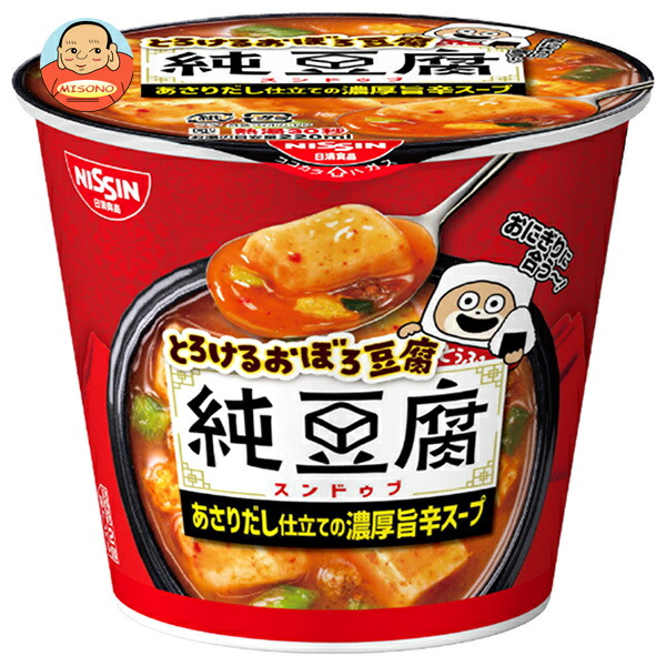うまい！辛い！ダイエットスープ韓方純豆腐スープ 60g×14袋 楽天市場】日清食品 とろけるおぼろ豆腐 純豆腐 スンドゥブ 17g×12(6×2