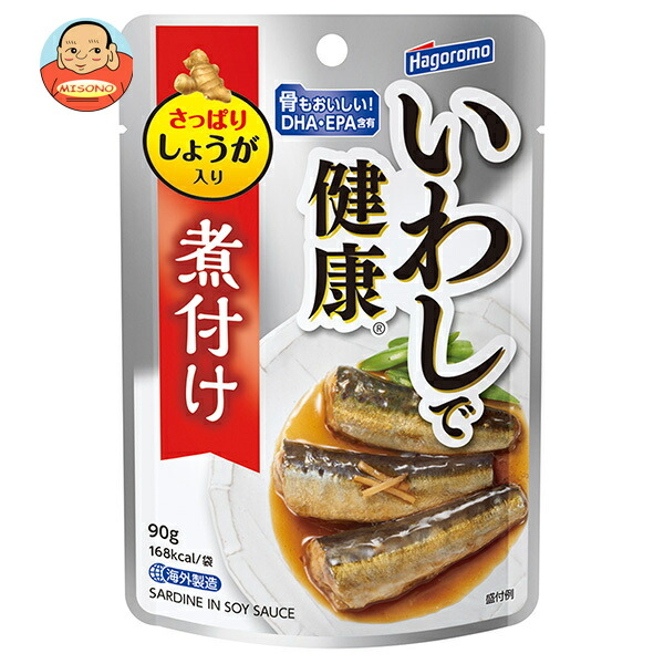 はごろもフーズ いわしで健康 煮付け 90gパウチ×12個入×(2ケース)｜ 送料無料 一般食品 イワシ 和食 惣菜