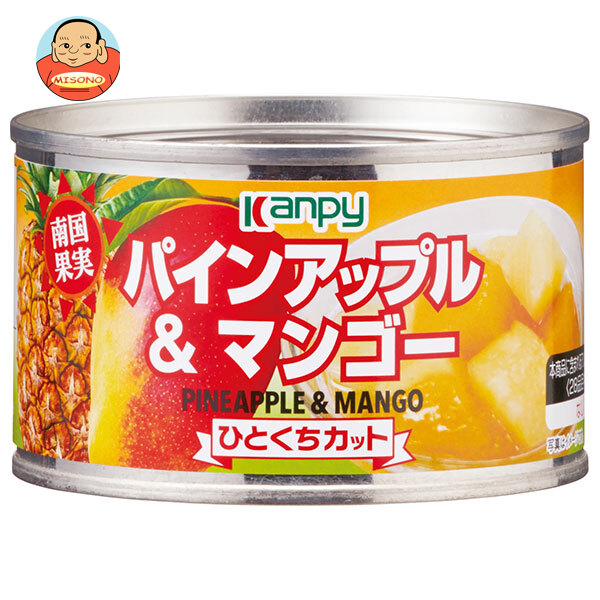 [ポイント5倍！4/17(金)9時59分まで全品対象エントリー&購入]カンピー パインアップル&マンゴー 227g缶×24個入×(2ケース)｜ 送料無料 缶詰 フルーツ 果実 くだもの パイン マンゴー