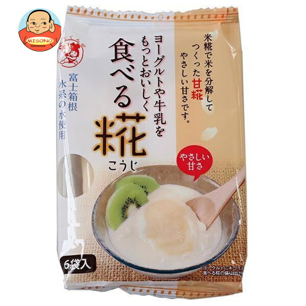 伊豆フェルメンテ 食べる糀 (30g×6食)×12袋入×(2ケース)｜ 送料無料 嗜好品 ペースト 甘麹 米糀