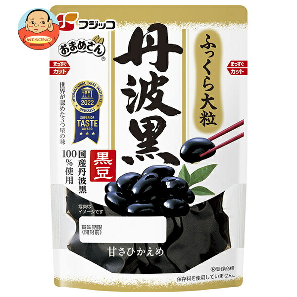 楽天市場】フジッコ おまめさん 北海道黒豆 115g×10袋入｜ 送料
