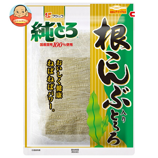 フジッコ 純とろ 根こんぶ入りとろろ 24g×20袋入｜ 送料無料 乾物 昆布