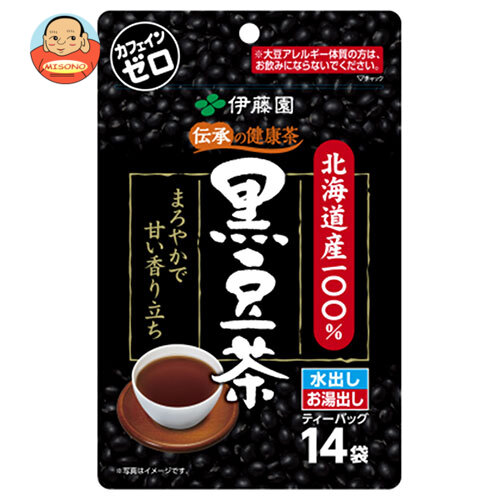 伊藤園 北海道産100% 黒豆茶 ティーバッグ (7.5g&times;14袋)&times;10袋入&times;(2ケース)｜ 送料無料 お茶 インスタント 黒豆茶 ティーパック｜飲料 食品専門店 味園サポート 8,380円