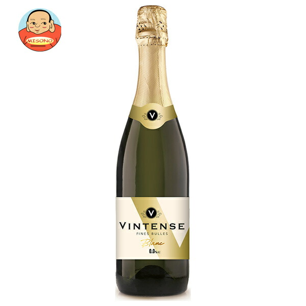 ヴィンテンス スパークリング ブラン 750ml瓶×6本入×(2ケース)｜ 送料無料 炭酸 炭酸飲料 瓶 ドリンク
