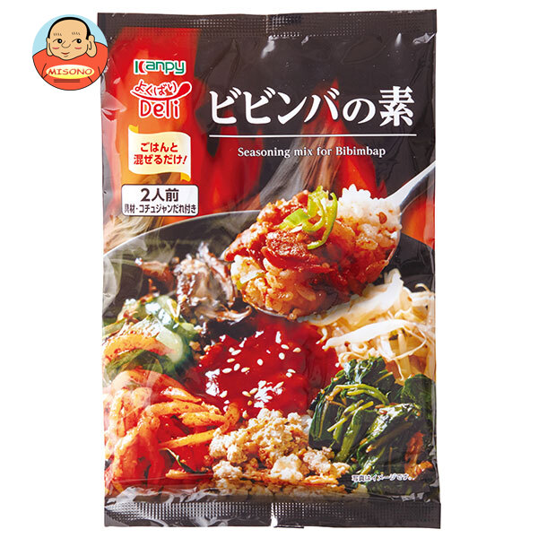 [ポイント5倍！4/17(金)9時59分まで全品対象エントリー&購入]カンピー よくばりDeli ビビンバの素 210g×20袋入×(2ケース)｜ 送料無料 料理の素 惣菜 調味料