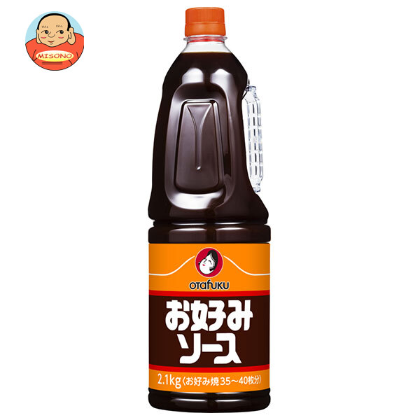 [ポイント5倍！7/26(日)1時59分まで全品対象エントリー&購入]オタフク お好みソース 2.1kg&times;6本入&times;(2ケース)｜ 送料無料 ソース 焼きそば お好み焼き たこ焼き｜飲料 食品専門店 味園サポート