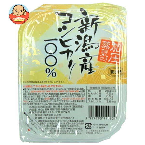 Amazon | たかの 棚田栽培魚沼産こしひかり 180g×12個入×(2