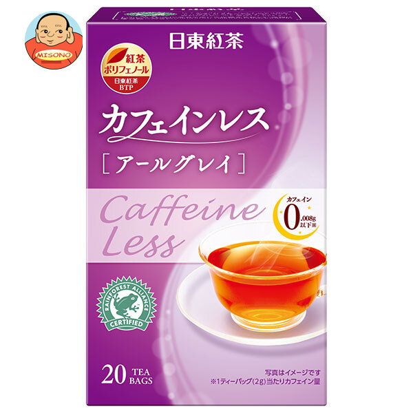 [ポイント5倍！7/26(日)1時59分まで全品対象エントリー&購入]三井農林 日東紅茶 カフェインレスTB アールグレイ (2g&times;20袋)&times;48箱入｜ 送料無料 紅茶 カフェインレス アールグレイ｜飲料 食品専門店 味園サポート
