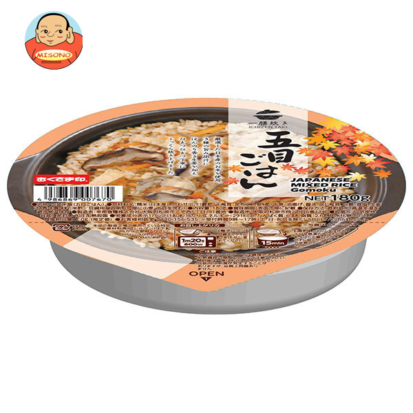 [ポイント5倍！4/17(金)9時59分まで全品対象エントリー&購入]幸南食糧 一膳炊き 五目ごはん 180g×18個入｜ 送料無料 レトルト食品 ご飯 米 炊き込み 混ぜご飯