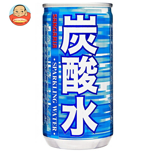 楽天市場】サンガリア きれいな炭酸水 185ml缶×30本入｜ 送料
