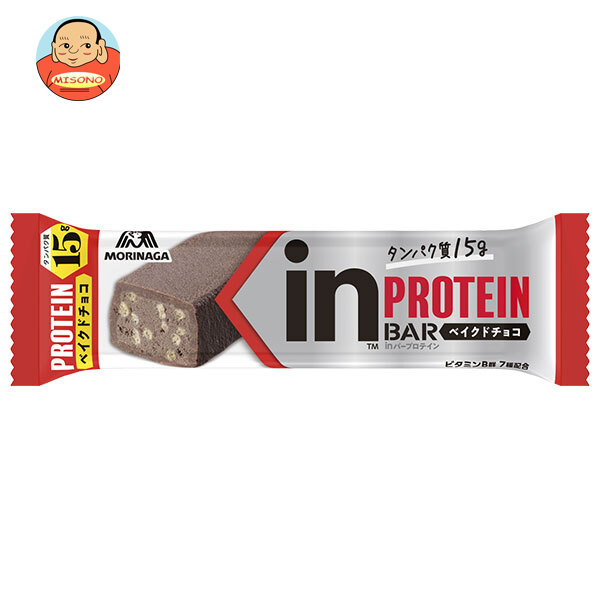 楽天市場】森永製菓 inバー プロテイン ベイクドチョコ 12本入｜ 送料
