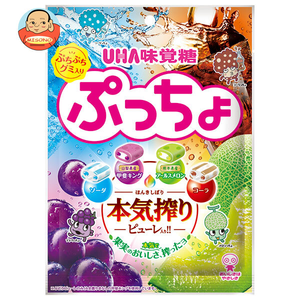楽天市場】UHA味覚糖 ぷっちょ袋 4種アソート 88g×6個入×(2