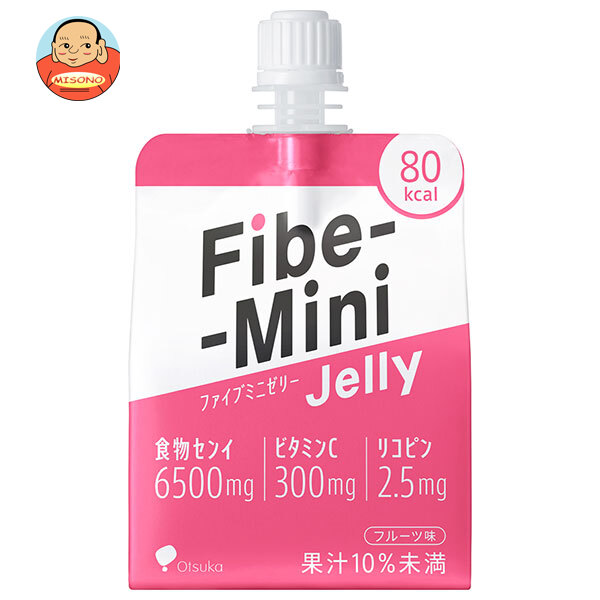 大塚製薬 ファイブミニゼリー フルーツ味 180gパウチ×24本入×(2ケース)｜ 送料無料 ゼリー飲料 栄養 パウチ
