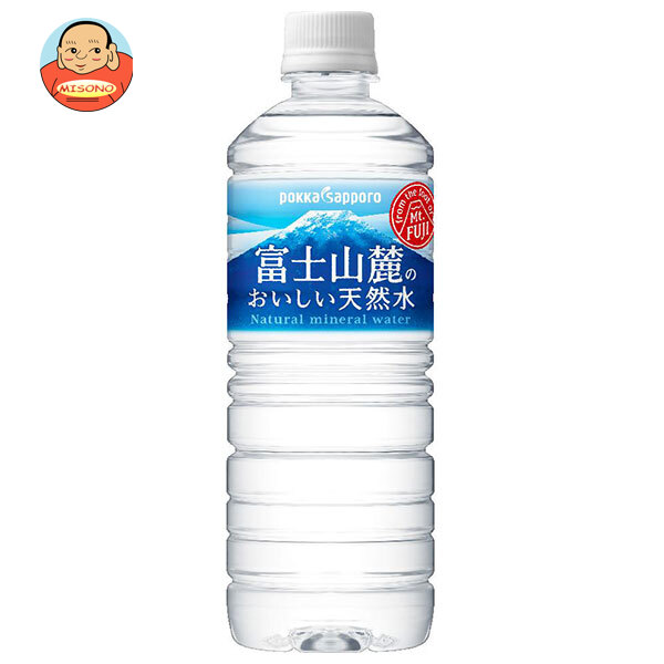 楽天市場】ポッカサッポロ 富士山麓のおいしい天然水 590ml