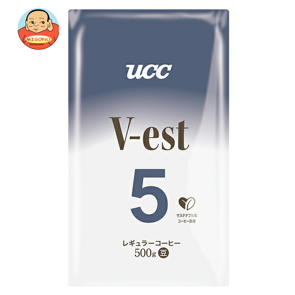 楽天市場】UCC ヴェスト No.5 (豆) 500g×1袋入｜ 送料無料 ucc