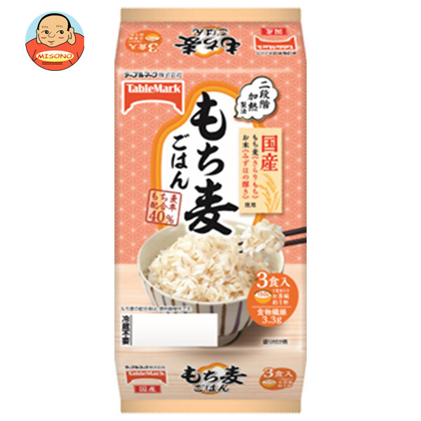 Amazon | テーブルマーク 麦ごはん 国産コシヒカリ使用 3食