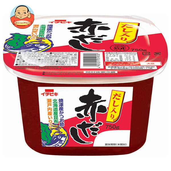 誠実 楽天市場】イチビキ 送料 500g×10個入×(2ケース)｜ 赤だしみそ 味噌