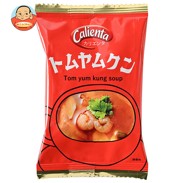 [ポイント5倍！5/27(火)1時59分まで全品対象エントリー&購入]コスモス食品 Calienta(カリエンタ) トムヤムクン 10食×2箱入×(2ケース)｜ 送料無料 インスタント食品 フリーズドライ スープ