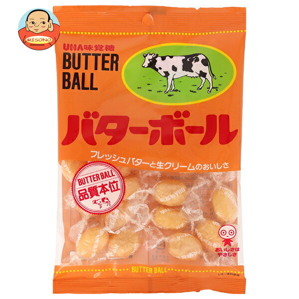 楽天市場】UHA味覚糖 バターボール（3袋）バター飴 butter 飴